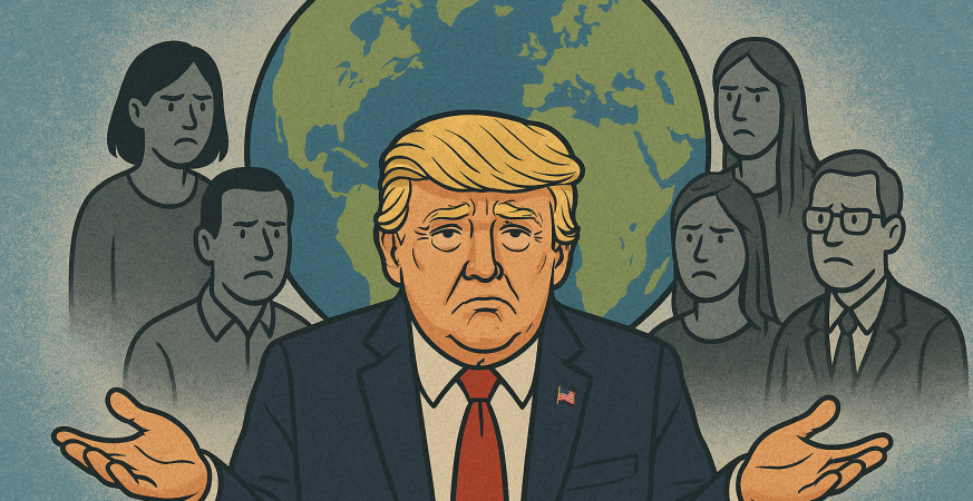 Trump in his second term is full of antics similar to that of a fledgling Populist. His continuous meddling has resulted in a diminished the status of the USA.