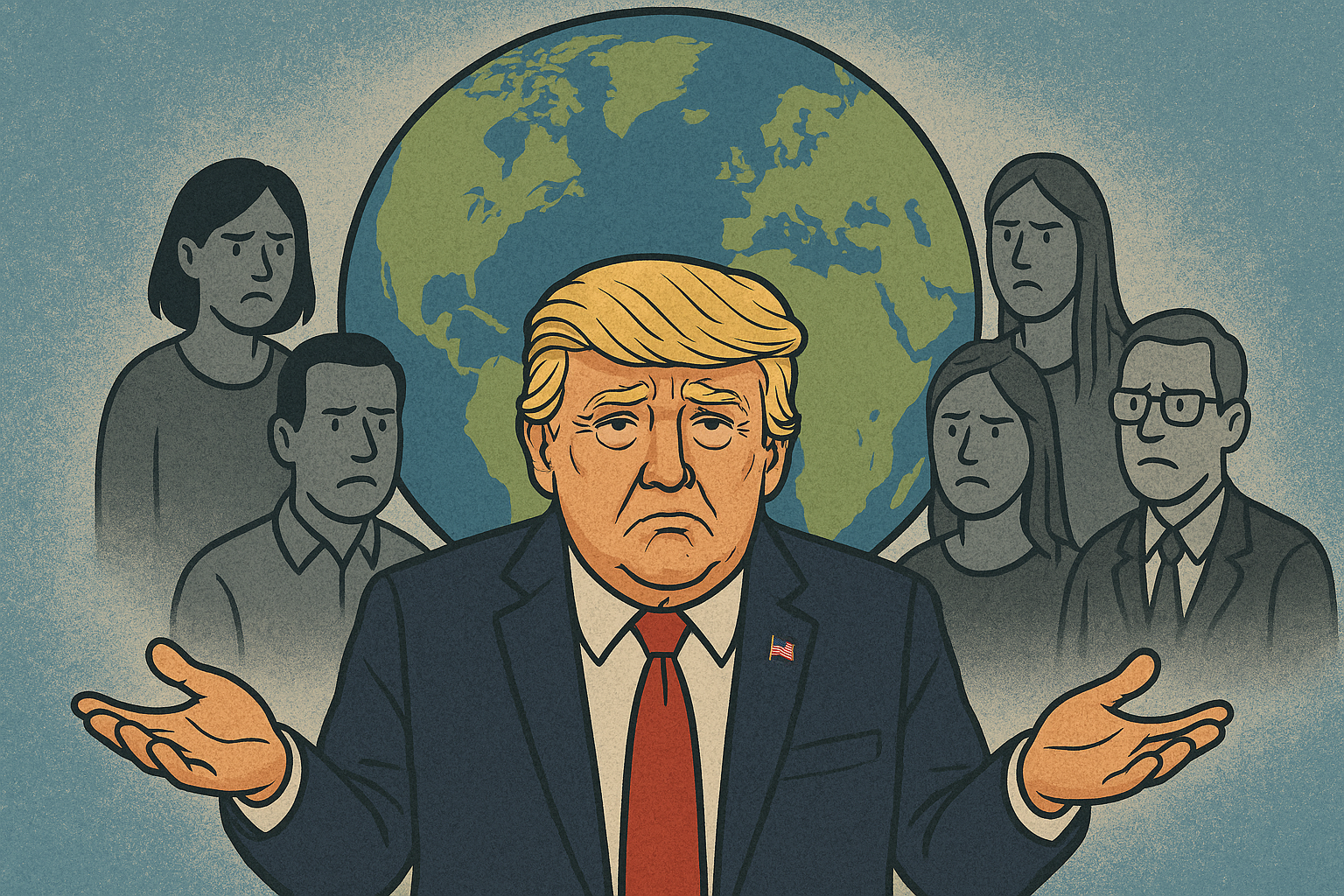 Trump in his second term is full of antics similar to that of a fledgling Populist. His continuous meddling has resulted in a diminished the status of the USA.