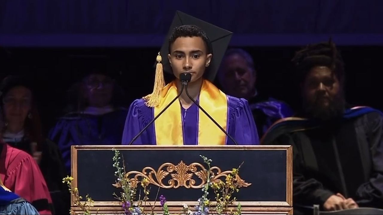 NYU withholds diploma for Gaza 'Genocide' speech while Trump admits starvation