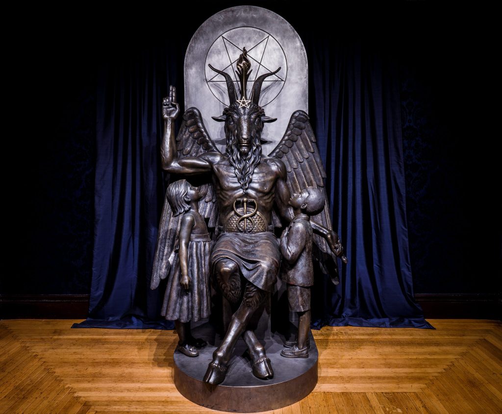 The satanic temple and its god