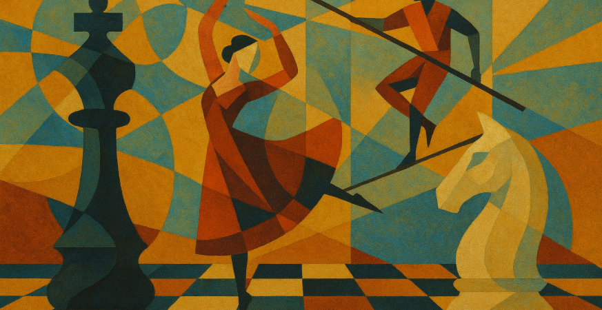 The Grand Chessboard, Russian Dance, and Indian Tightrope
