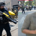 Mexico Flag becomes the symbol of Los Angeles Riots as protesters burn American Flags
