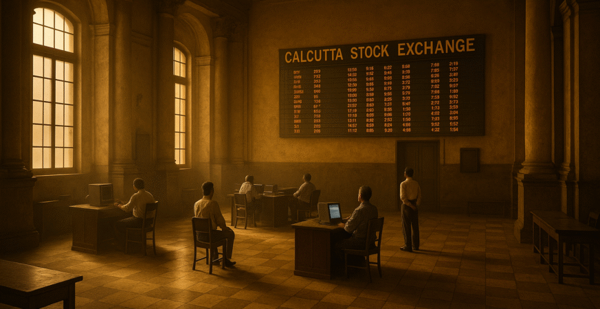 Calcutta Stock Exchange Shuts Down after 100 years