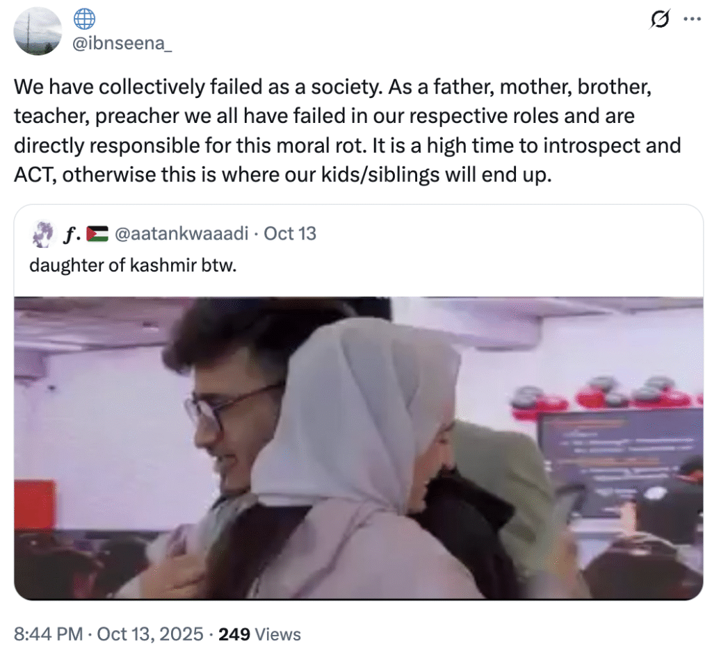 Kashmir girl trolled for hugging Physicswallah teacher