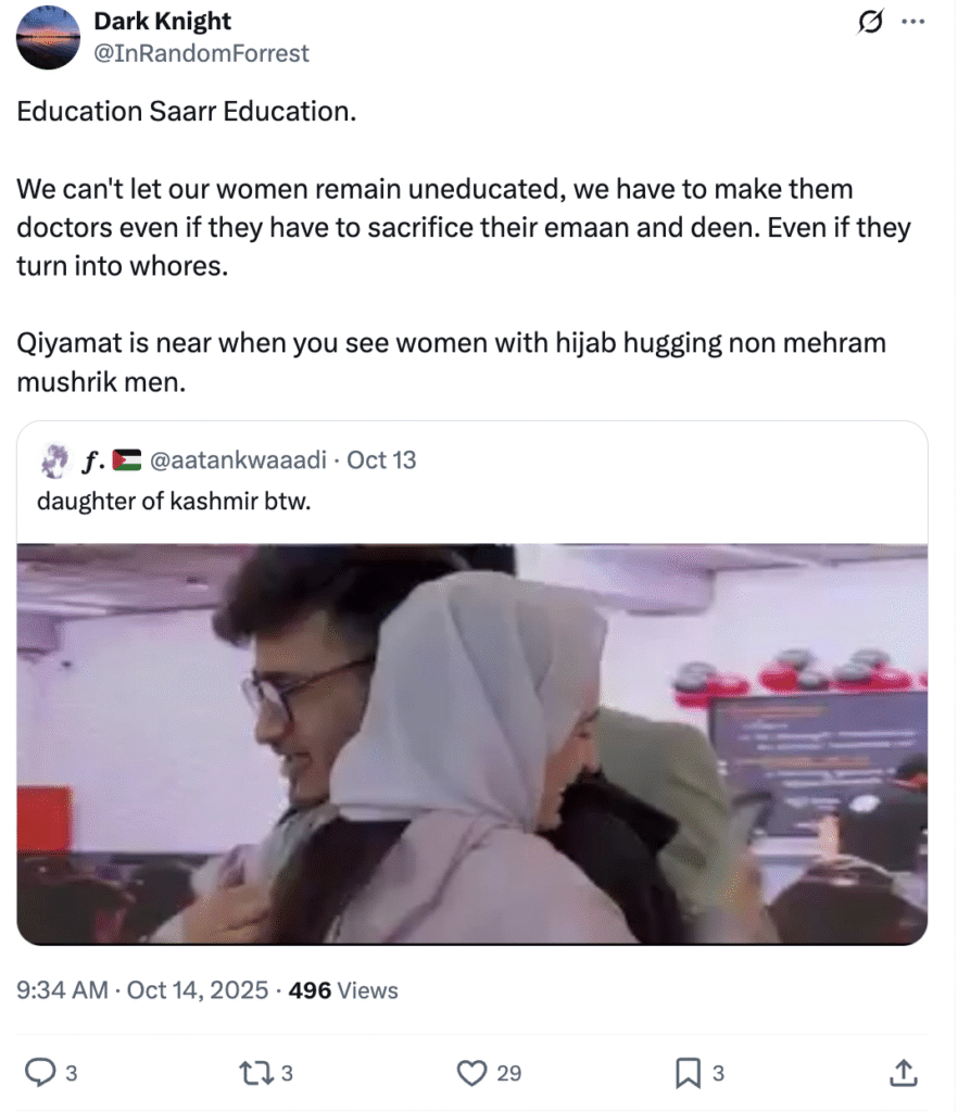 Kashmir girl trolled for hugging Physicswallah teacher