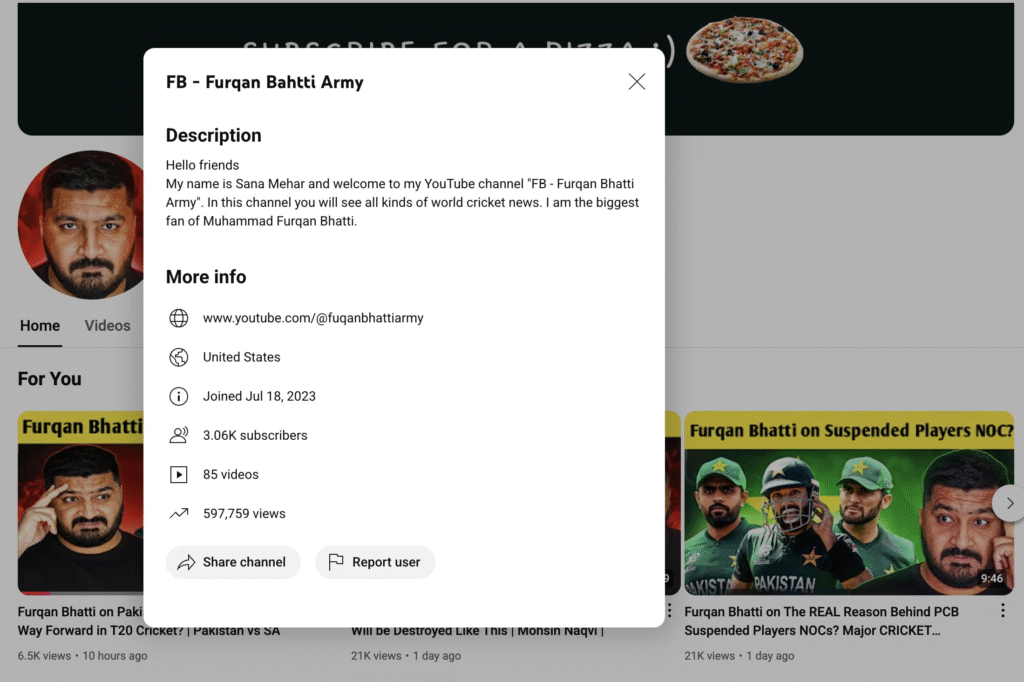 Pakistani YouTubers