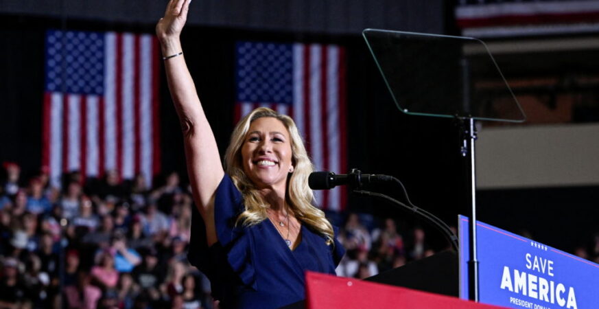 Marjorie Taylor Greene walks out and blows up the entire MAGA universe