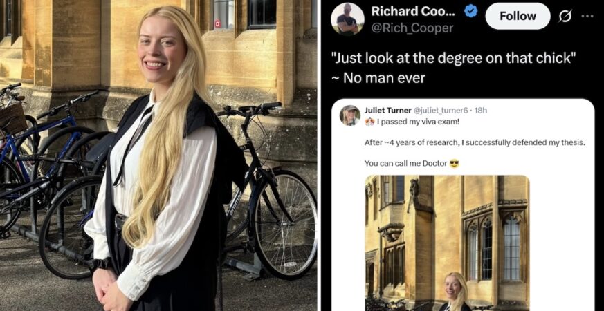 'Look at the degree on that chick': Women show Manosphere influencer the mirror