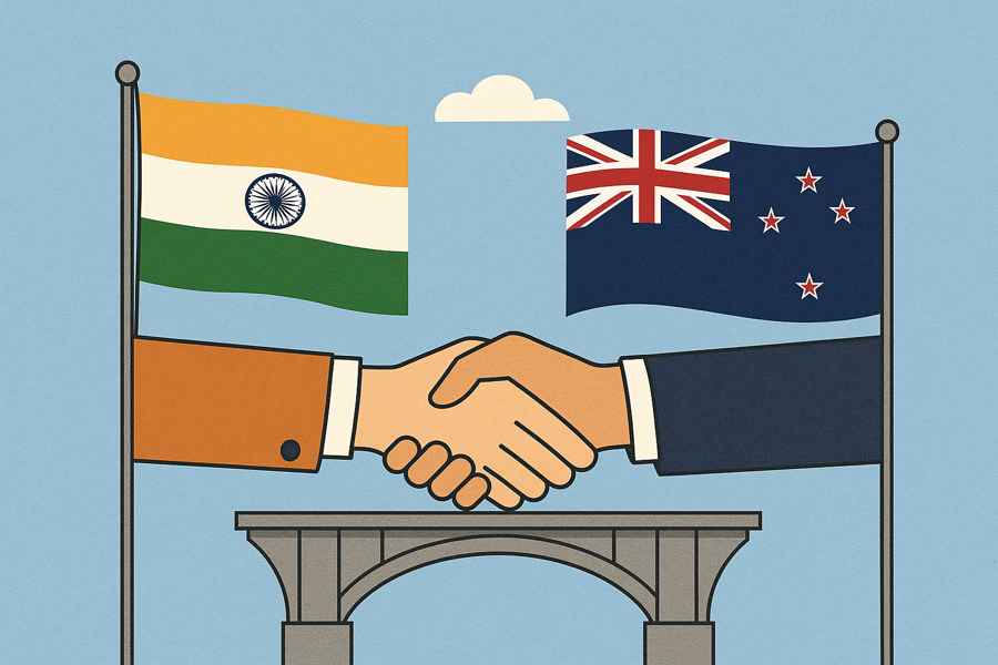India and New Zealand