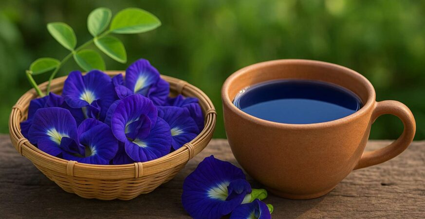 Tripura SHG Plans to make 'Blue Tea' out of Flowers