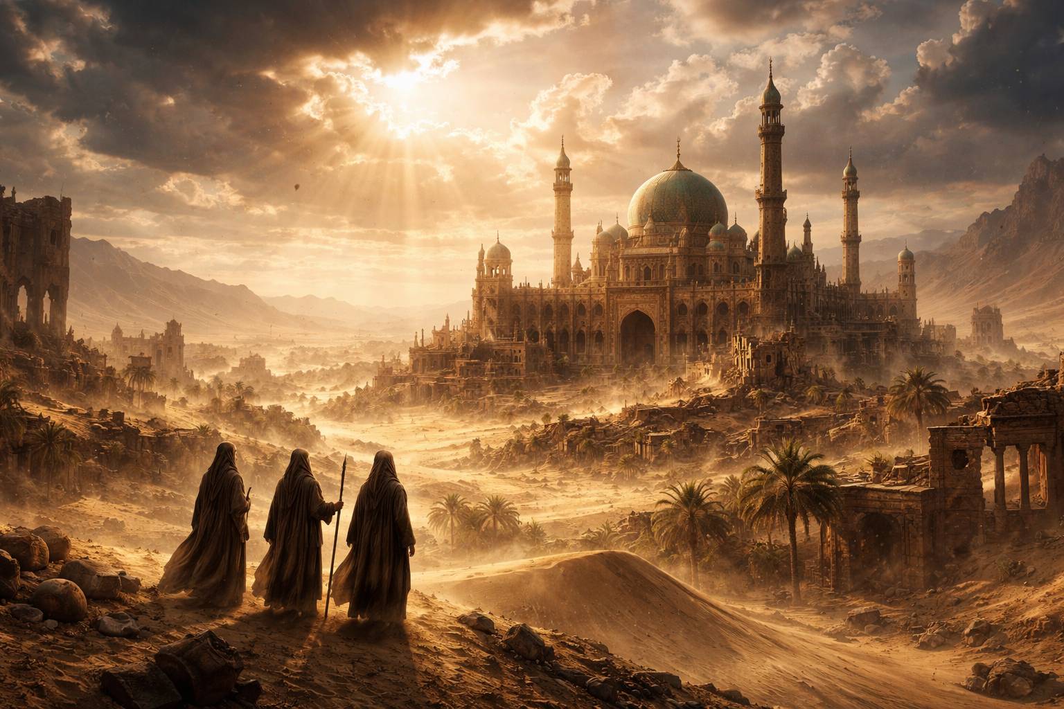 Dust, Faith, and Persia’s Broken Horizons
