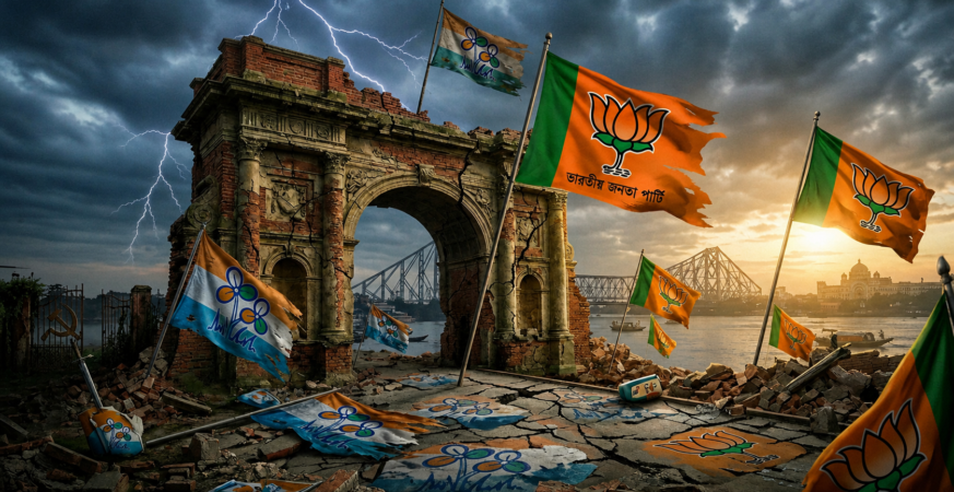 BJP,TMC & CPM in Bengal